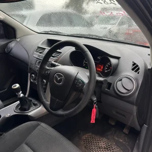 Mazda BT50 2012 Black Man Petrol
