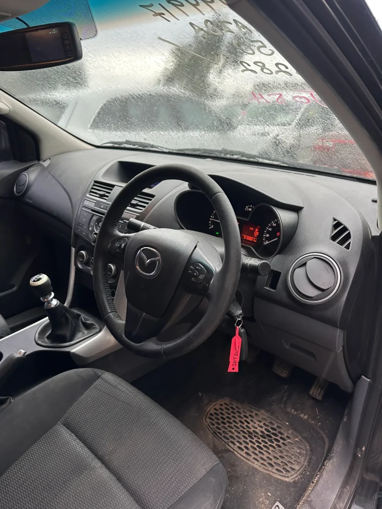 Mazda BT50 2012 Black Man Petrol