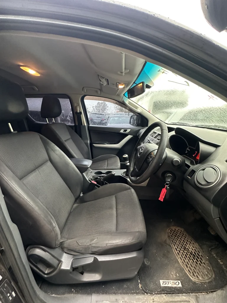Mazda BT50 2012 Black Man Petrol