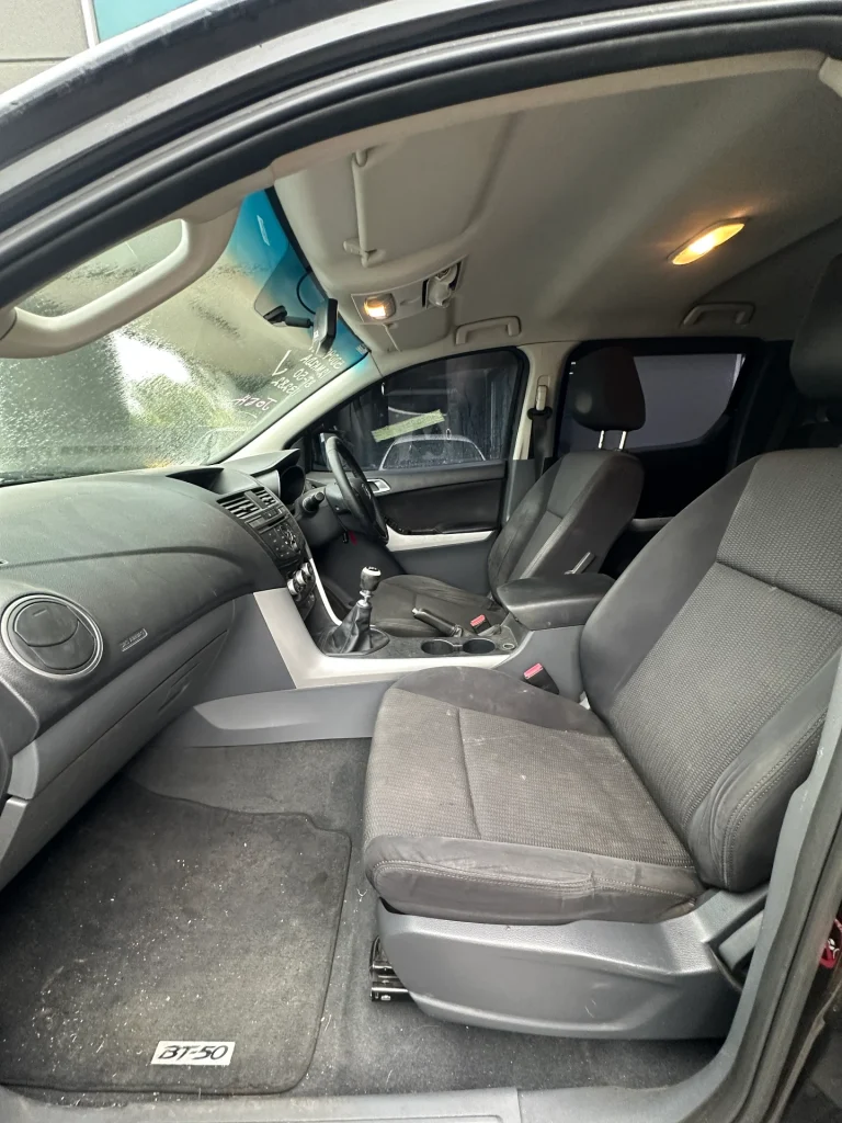 Mazda BT50 2012 Black Man Petrol