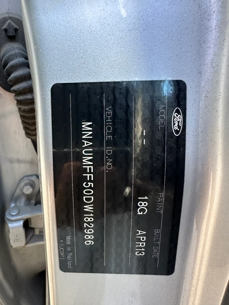 Ford Ranger 2013 Silver Auto Diesel