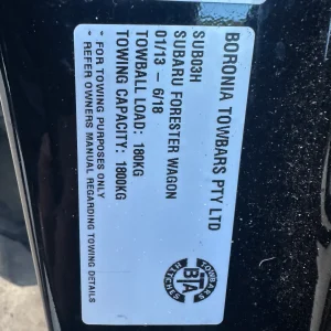 Subaru Forester 2014 Black Auto Petrol