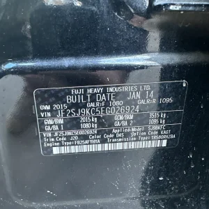 Subaru Forester 2014 Black Auto Petrol