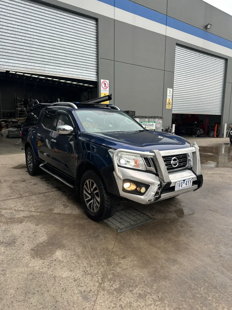 Nissan Navara 2018 Blue Auto Diesel