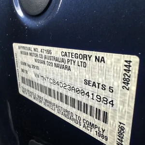 Nissan Navara 2018 Blue Auto Diesel