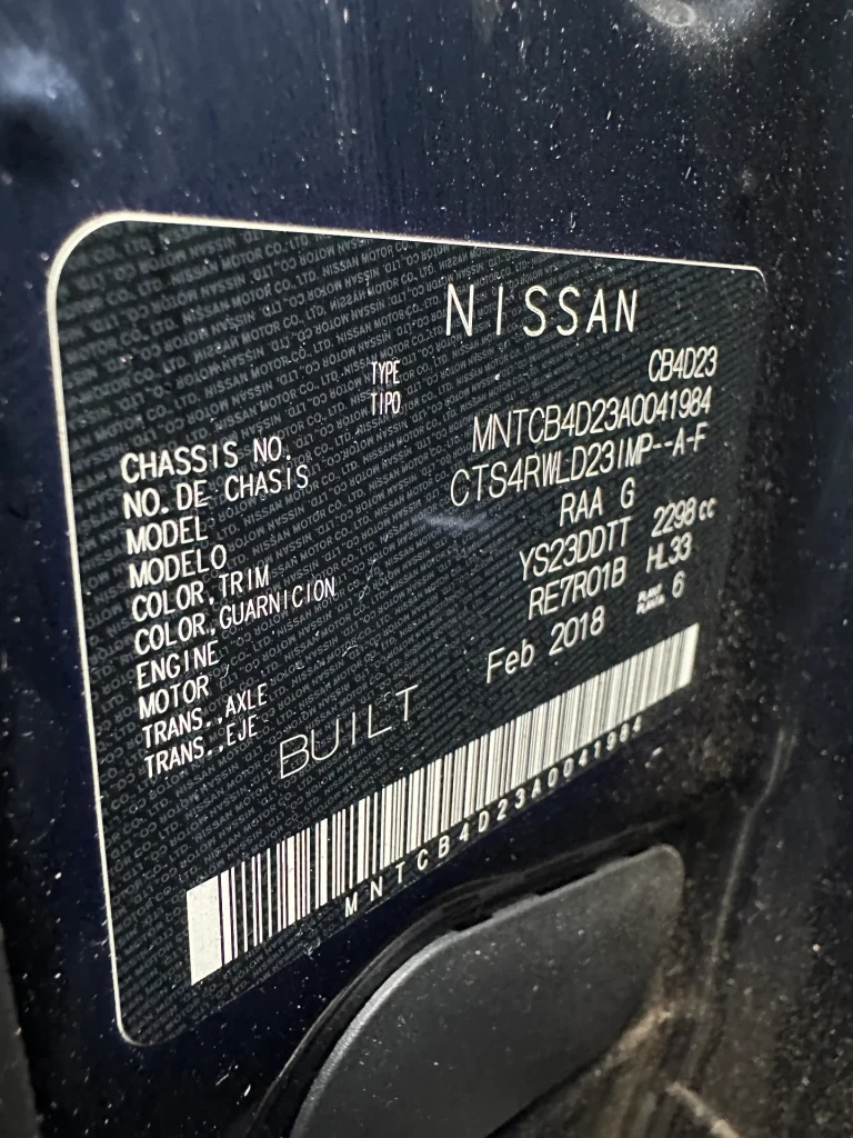 Nissan Navara 2018 Blue Auto Diesel
