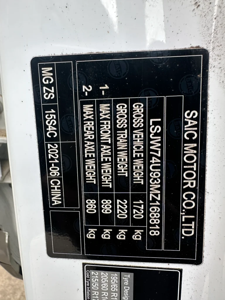 MG ZS 2021 White Auto Petrol