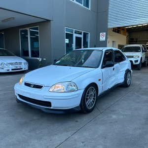 Honda Civic 1997 White Auto Petrol
