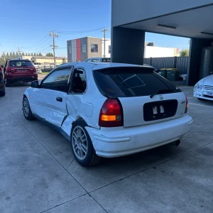 Honda Civic 1997 White Auto Petrol