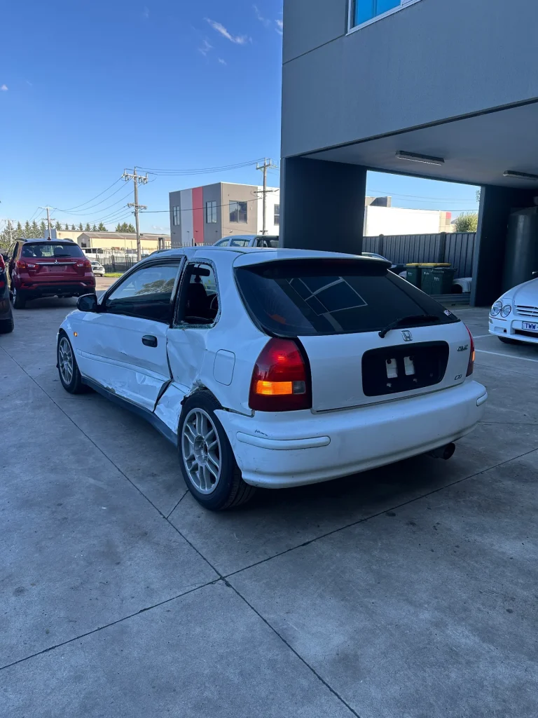 Honda Civic 1997 White Auto Petrol