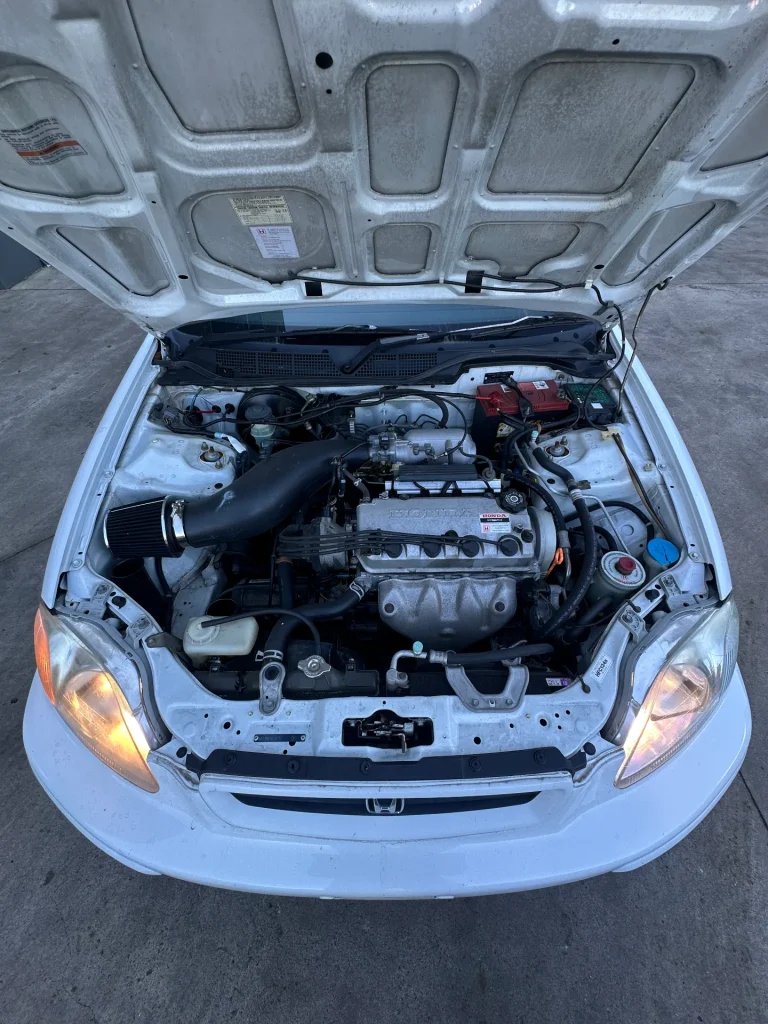 Honda Civic 1997 White Auto Petrol