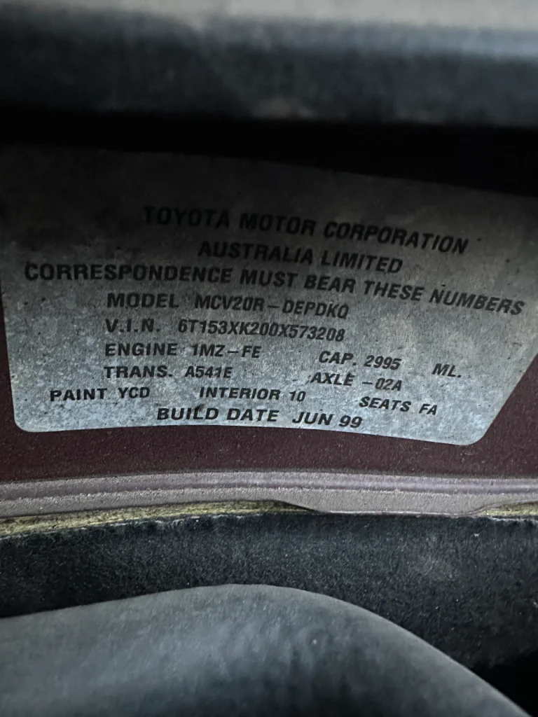 Toyota Camry 1999 Red Auto Petrol