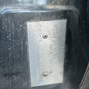 Nissan Navara 2007 Grey Auto Diesel