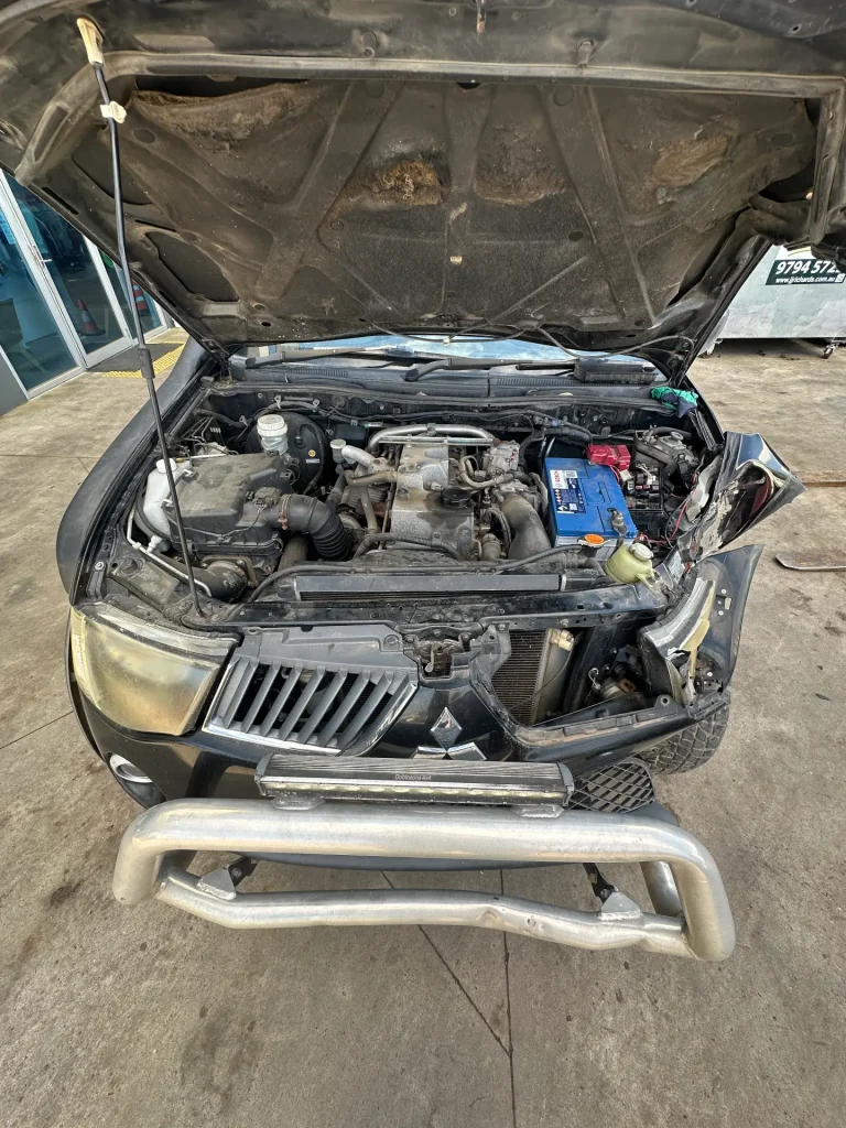Mitsubishi Triton 2009 Black Man Diesel