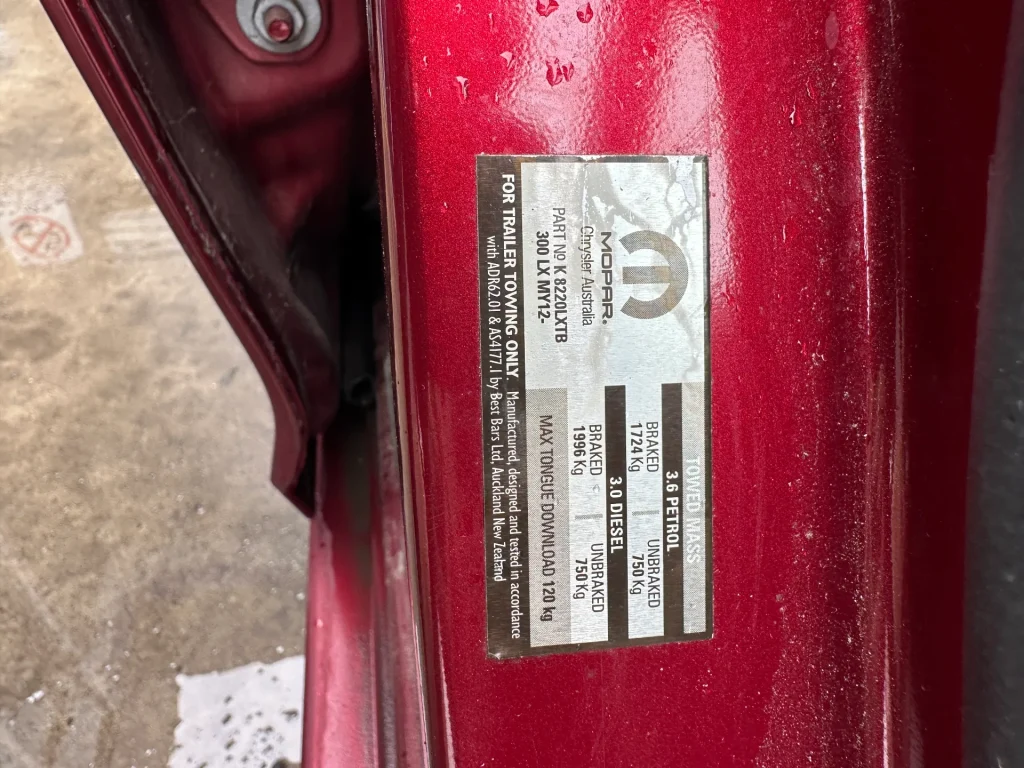 Chrysler 300C 2013 Red Auto Petrol