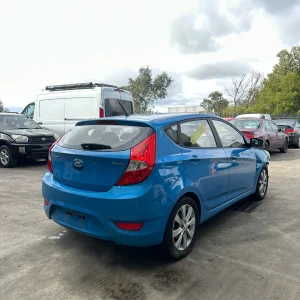 Hyundai Accent 2018 Blue Auto Petrol