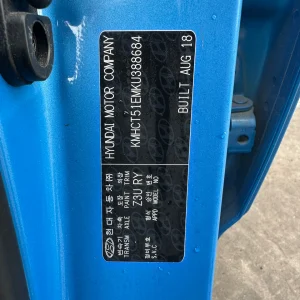 Hyundai Accent 2018 Blue Auto Petrol