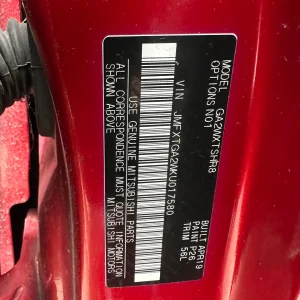 Mitsubishi ASX 2019 Red Auto Petrol