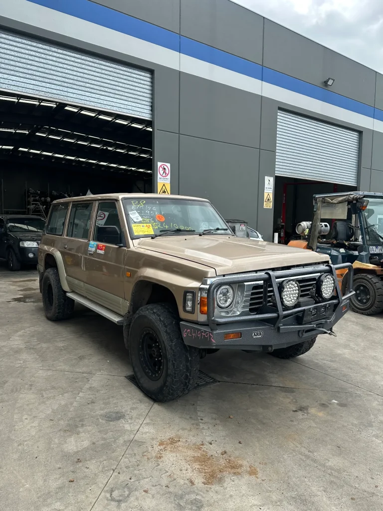 Nissan Patrol 1996 Gold Man Diesel