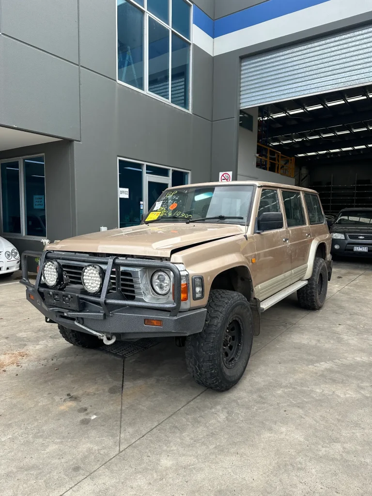 Nissan Patrol 1996 Gold Man Diesel