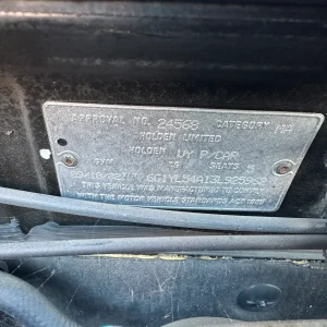 Holden Commodore 2002 Blue Auto Petrol