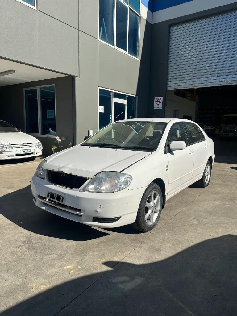 Toyota Corolla 2003 White Auto Petrol