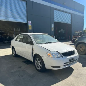 Toyota Corolla 2003 White Auto Petrol