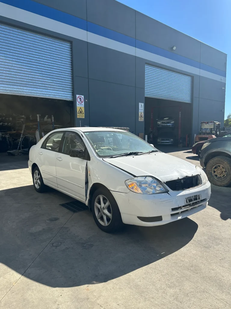 Toyota Corolla 2003 White Auto Petrol