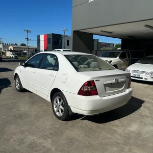 Toyota Corolla 2003 White Auto Petrol