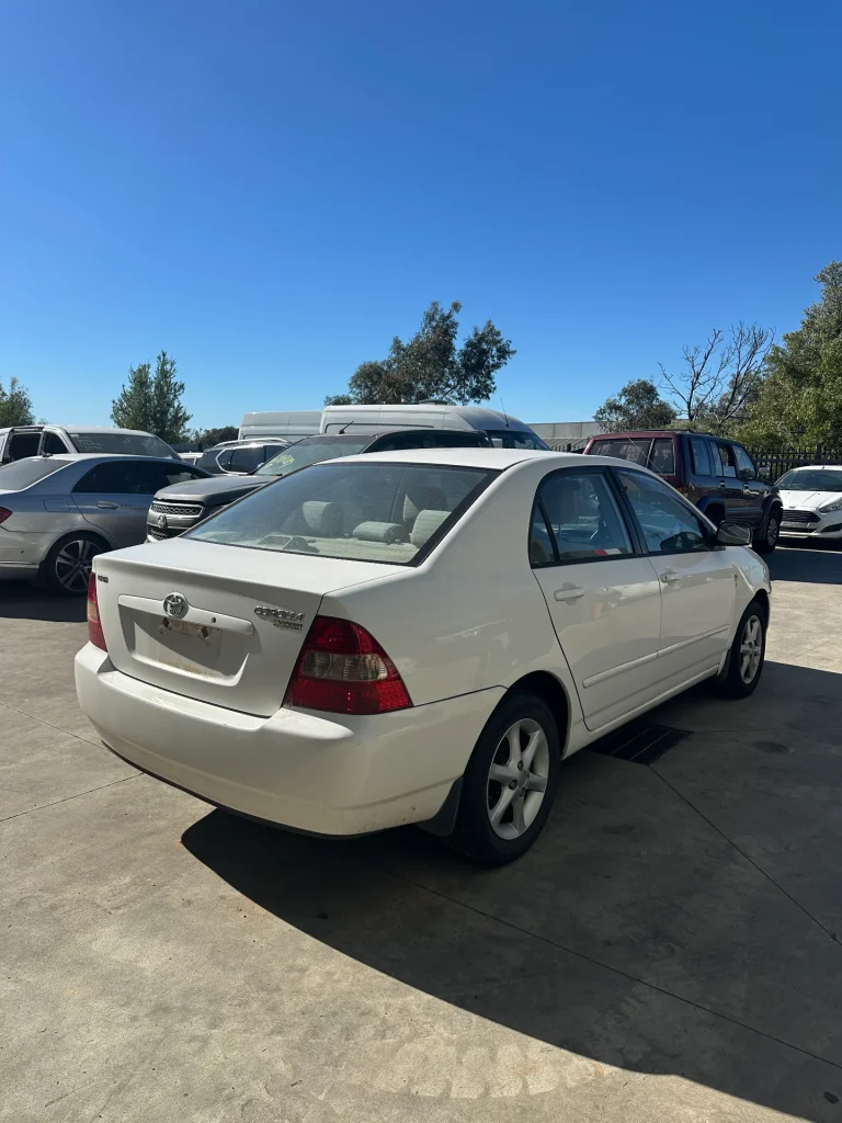 Toyota Corolla 2003 White Auto Petrol