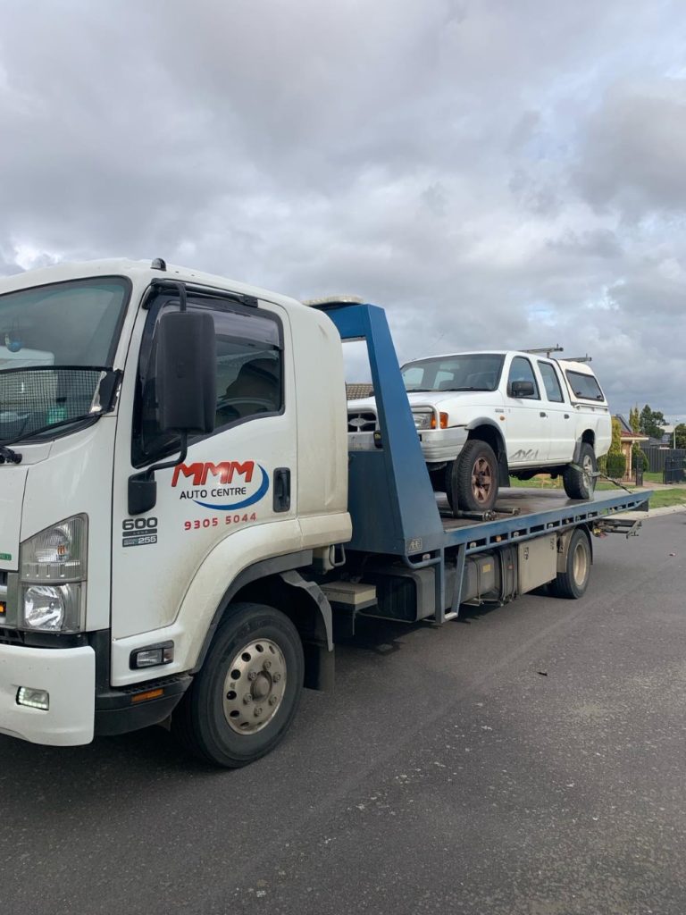 Car removal of broken-down 2001 Ford Courier from Meadow Heights, VIC 3064