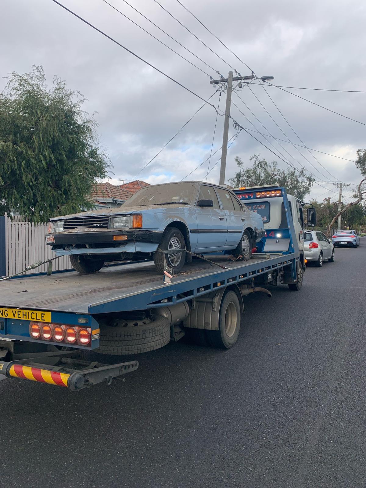 1984 Toyota Corona  Unwanted Old Car Removal