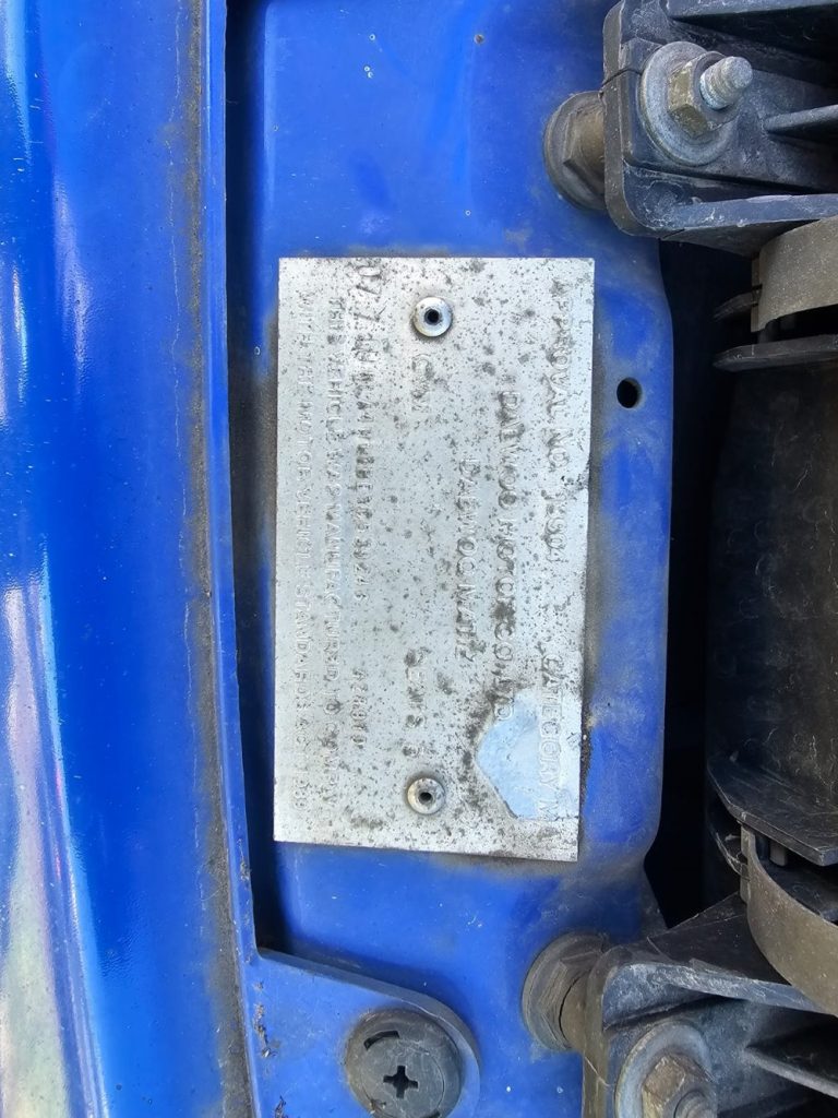 Car Wreckers - Daewoo Matiz 2000 Blue Auto