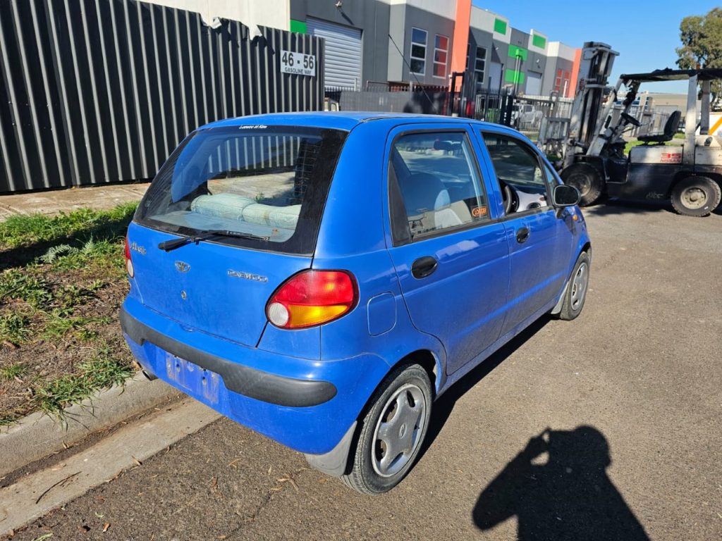 Car Wreckers - Daewoo Matiz 2000 Blue Auto