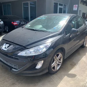 Car Wrecking - PEUGEOT 308 2011 Black Auto Petrol