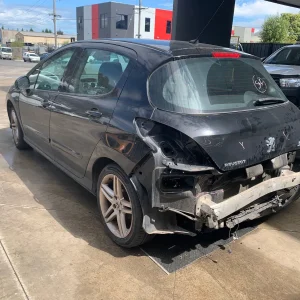 Car Wrecking - PEUGEOT 308 2011 Black Auto Petrol