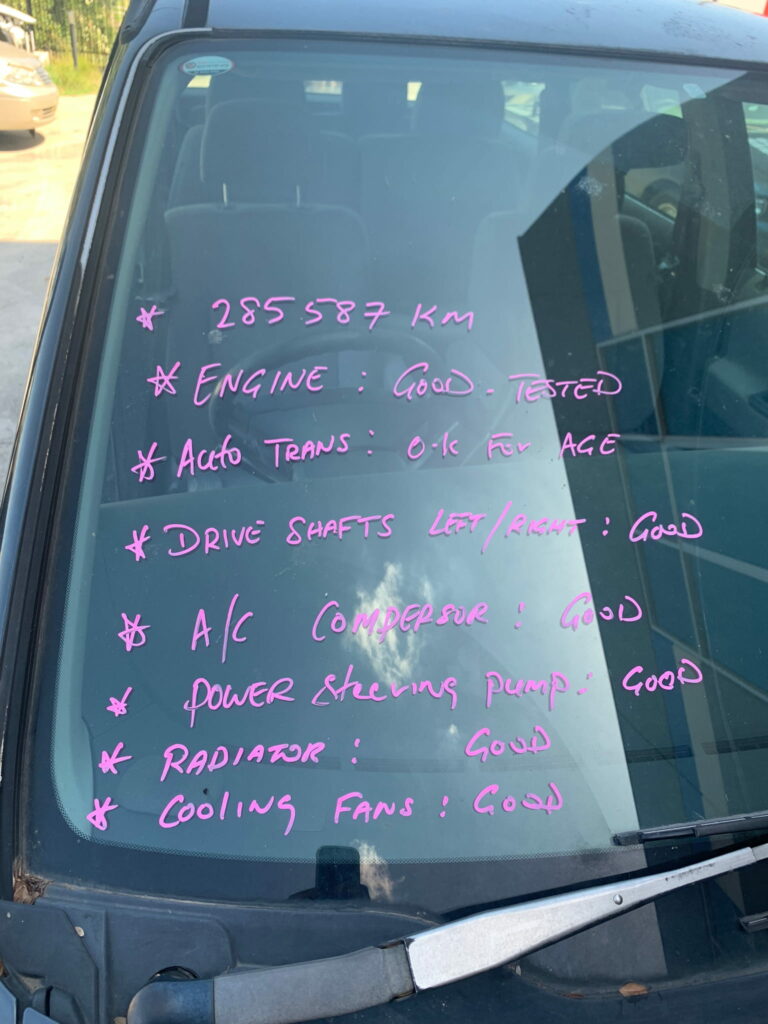 Car Wreckers - Honda Odyssey 1997