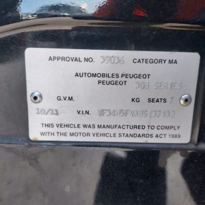 Car Wreckers - Peugeot 308 2011