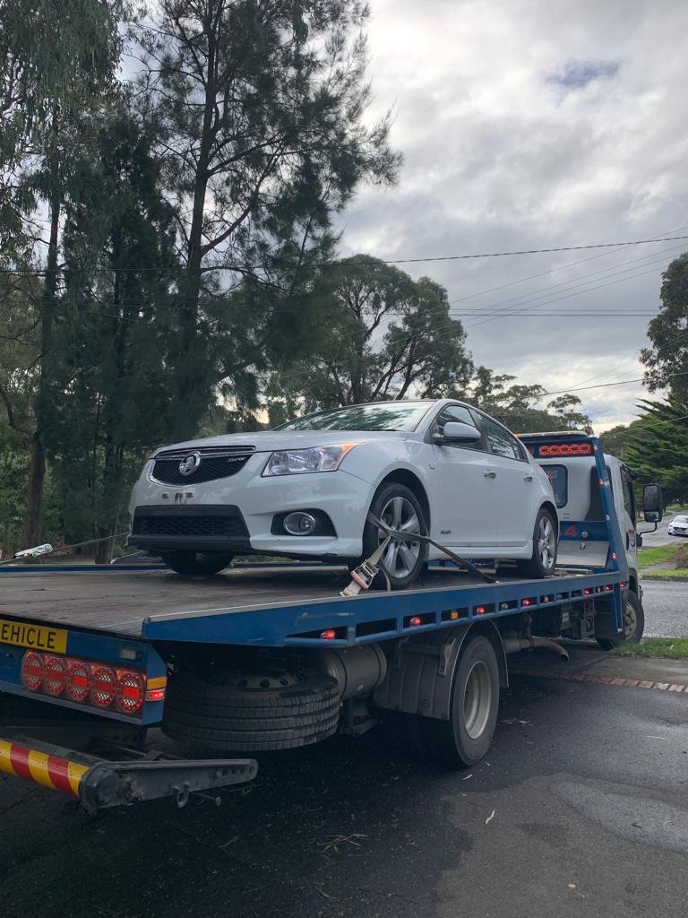 Car Removal - Holden Cruze 2011