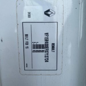 Car Wreckers - Renault Clio 2015 White Auto Petrol