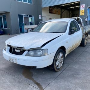 Car Wreckers - Ford Falcon 2005 White Auto Petrol