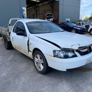 Car Wreckers - Ford Falcon 2005 White Auto Petrol