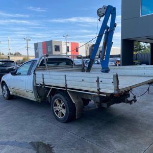Car Wreckers - Ford Falcon 2005 White Auto Petrol