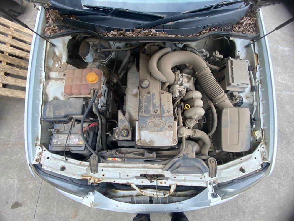 Car Wreckers - Ford Falcon 2005 White Auto Petrol