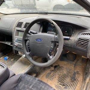 Car Wreckers - Ford Falcon 2005 White Auto Petrol