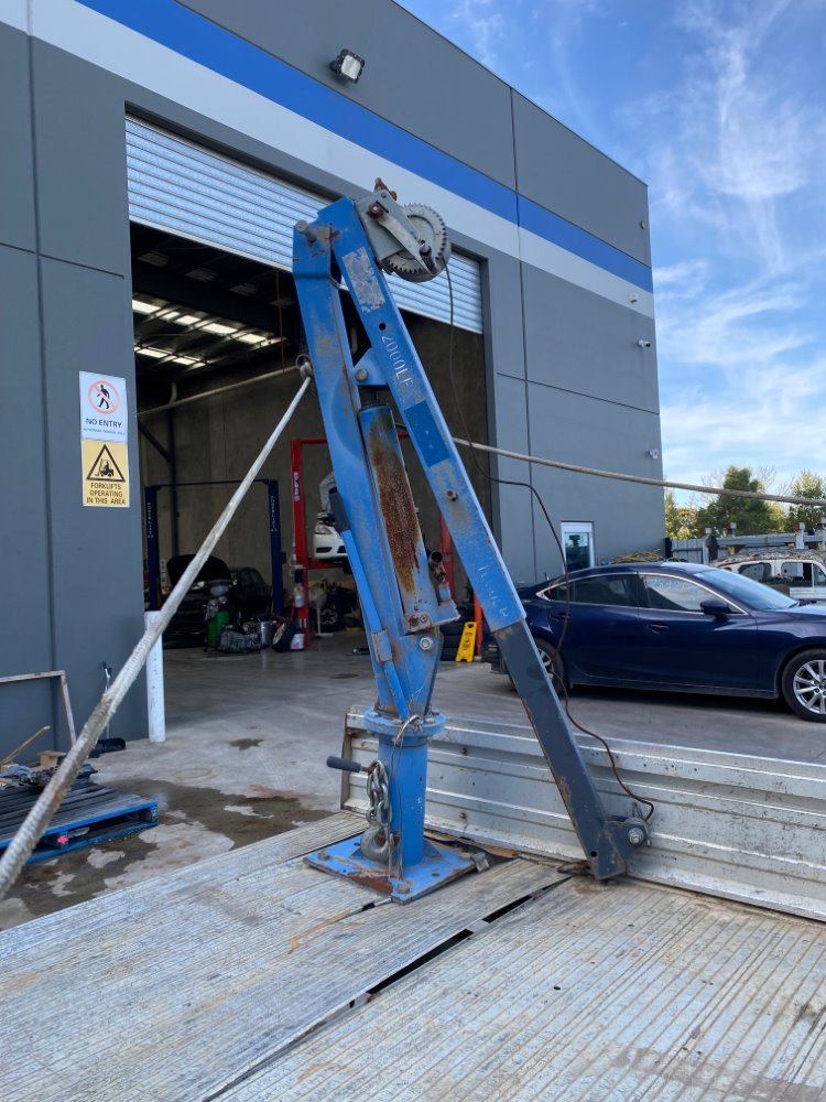 Car Wreckers - Ford Falcon 2005 White Auto Petrol