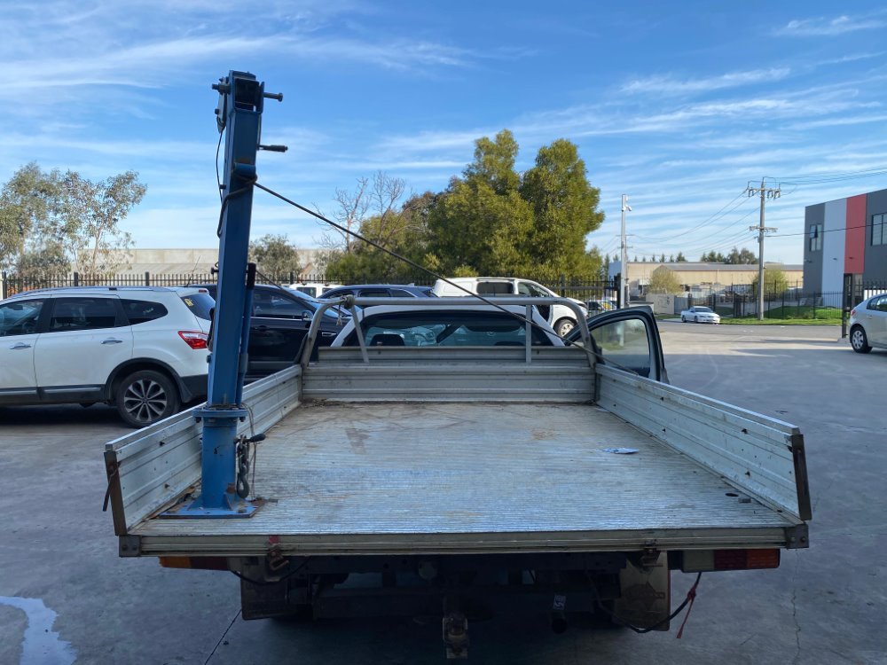 Car Wreckers - Ford Falcon 2005 White Auto Petrol