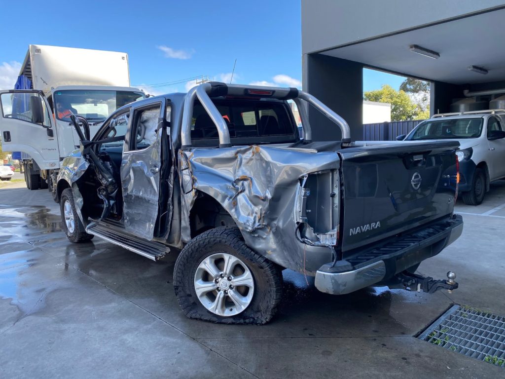 Car Wreckers - Nissan Navara 2018 Grey Auto Diesel