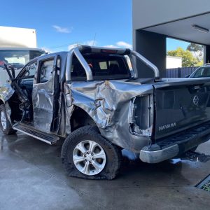 Car Wreckers - Nissan Navara 2018 Grey Auto Diesel