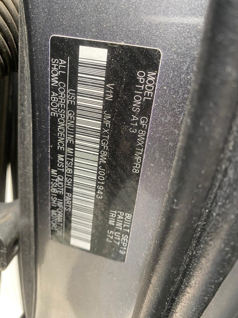 Car Wreckers - Mitsubishi Outlander 2019 Grey Auto Petrol